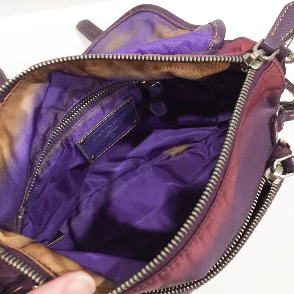 ❤️SOLD❤️Prada purple Tessuto nylon crossbody bag - Picture 8 of 11